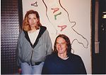 Birgit Gasser and Kevyn Dymond in Dusseldorf 1991.