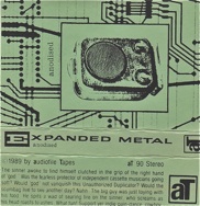 Expanded Metal  anodised  1989