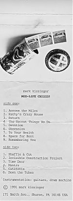 Mark Kissinger, "Mid Life Crisis" 1991