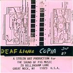 San Francisco artist, TS Vickers as Deaf Lions, produced this tape of blended loops in 1987. This was one of my favorite SOP releases at the time. I don't know what's become of Vickers now. 