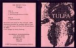 Jim DeJong's label in the 1990s was called Doomsday Transmissions. This particular tape came in a plastic bag. Jim has a fine art esthetic that adds special grace to his releases. This was a short experimental cassette.