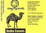 A split tape from 1988 by Gary and on side two, The Vodka Camels. Gold has been involved in many bands and projects over the years and has worked in many styles from rock to country to punky folk.