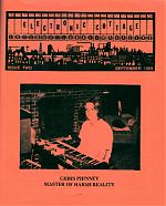 Electronic musician and the proprietor of the Harsh Reality Music label from Memphis, Chris Phinney appeared on the cover of EC #2 in 1989.