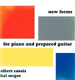 Another aspect of Hal's art was his solo piano work. On this 2004 collaboration with Albert Casais on guitar, he plays a relatively straight forward, non affected, keyboard, probing in an almost Stockhausen style. He also released solo piano albums in this vein. 