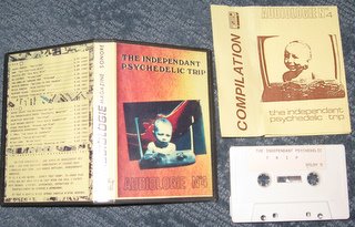 A tidy little plastic box housed the Audiologie Compilation #4 called " Independent Psychedelic Trip" issued out of France. 