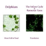 Split CD with Delphium , The Infant Cycle and Ramunas Yaras 