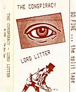 Above, their split tape with German musician Lord Litter on whose label , Out Of The Blue, this was released in 1993.